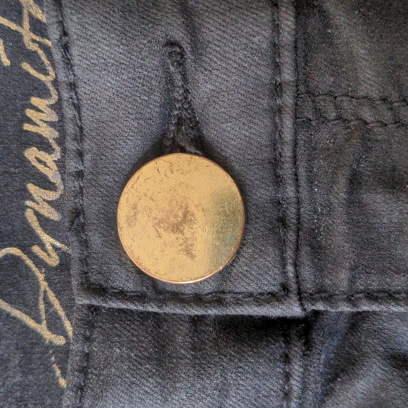 Dynamite coated moto jeans - Picture 4 of 5